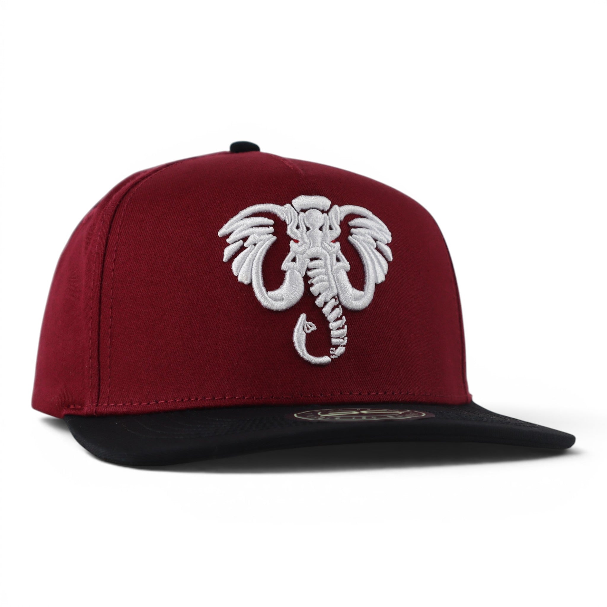 GORRA JC HATS ELEPHANT WINE/BLACK