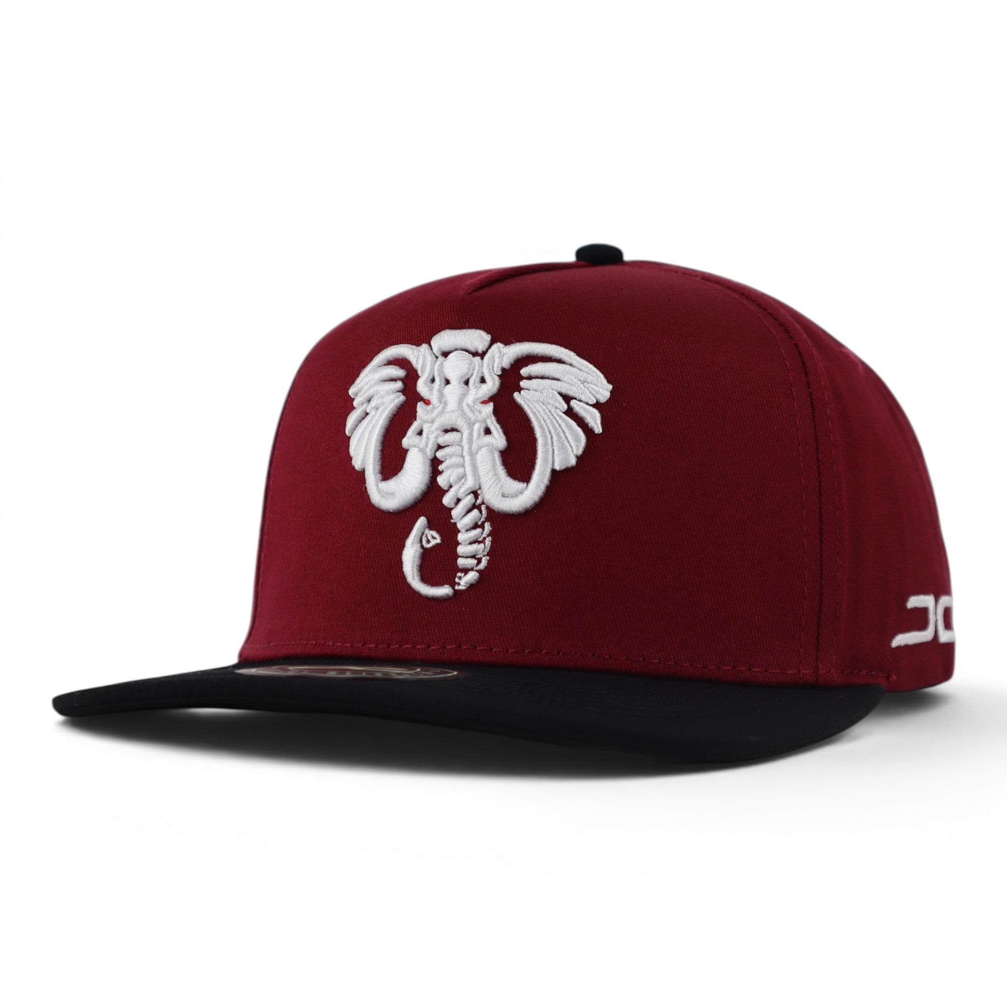 GORRA JC HATS ELEPHANT WINE/BLACK