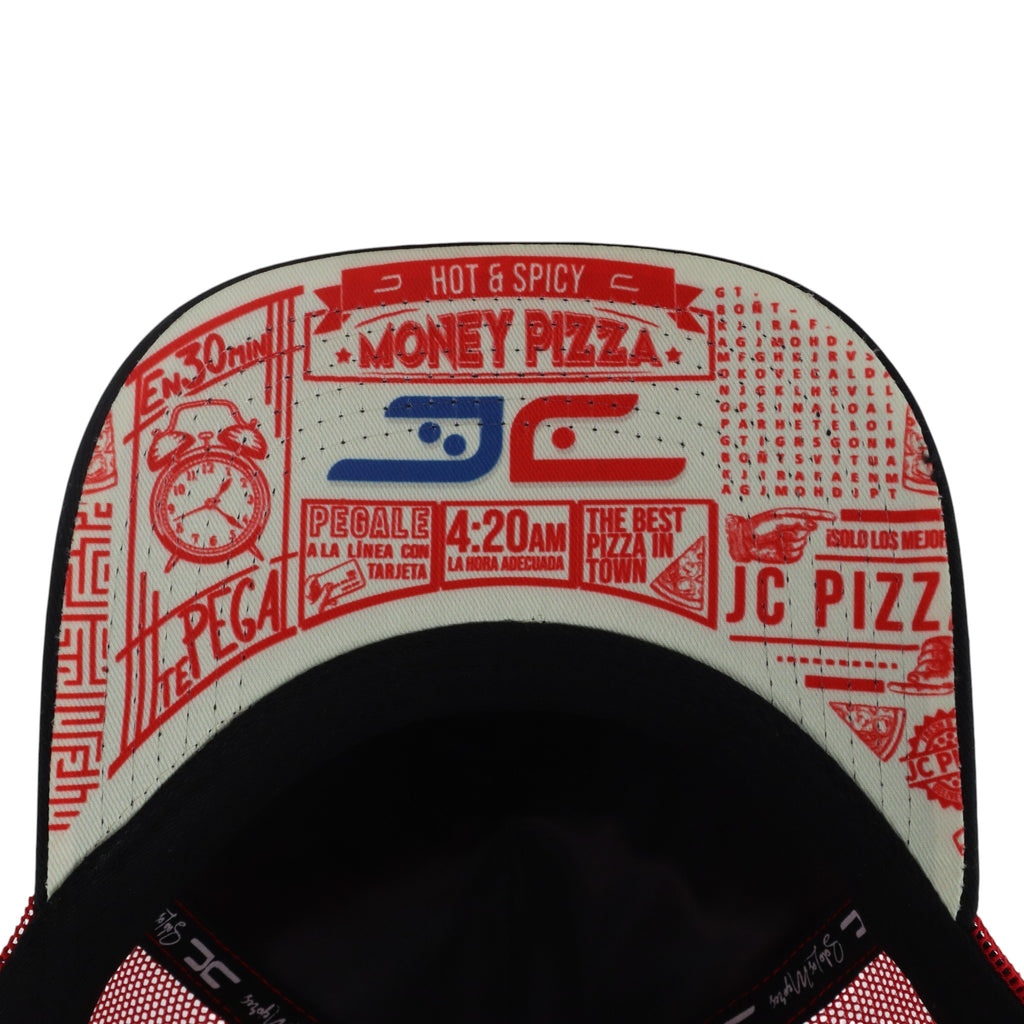 GORRA JC HATS PIZZA CURVE MESH BLACK