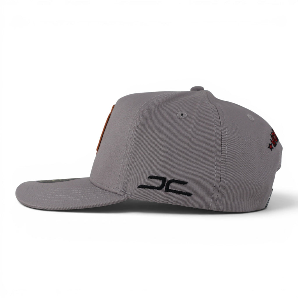 GORRA JC HATS PIZZA GRAY CURVE