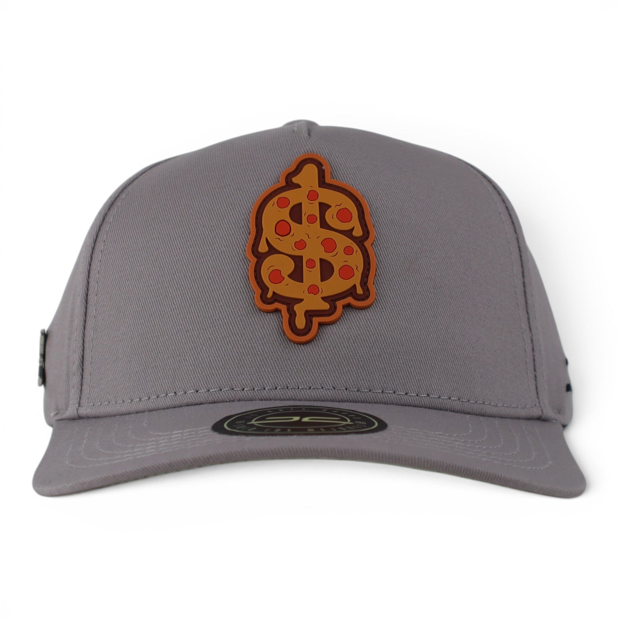 GORRA JC HATS PIZZA GRAY CURVE