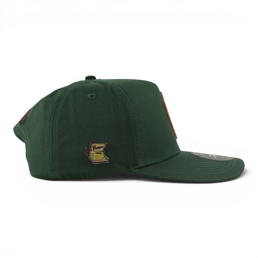 GORRA JC HATS PIZZA CURVED GREEN