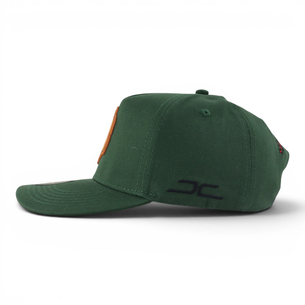 GORRA JC HATS PIZZA CURVED GREEN