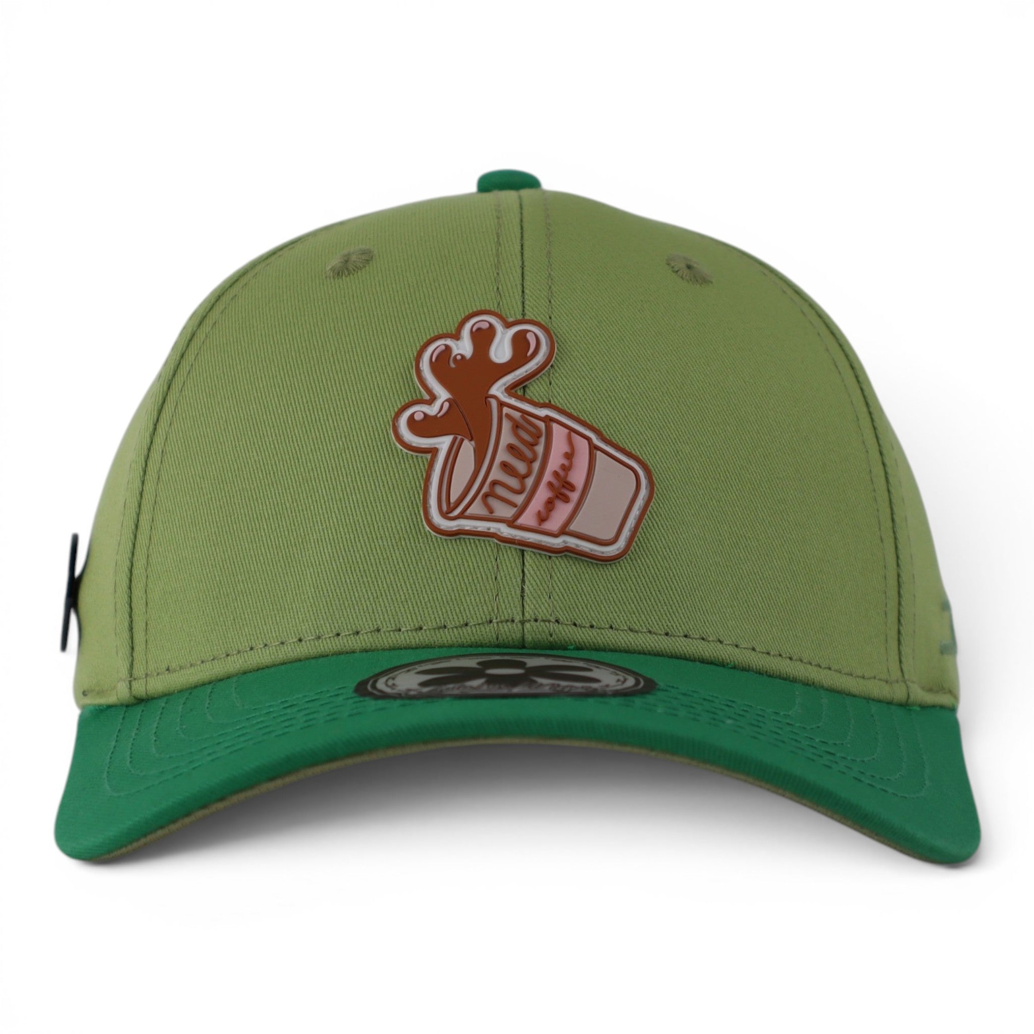 GORRA JC HATS COFFEE LOVER CURVE GREEN