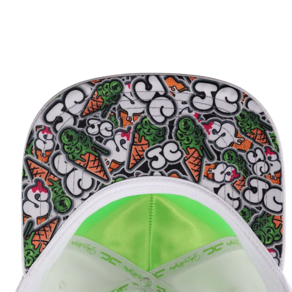 GORRA JC HATS ICE CREAM WHITE