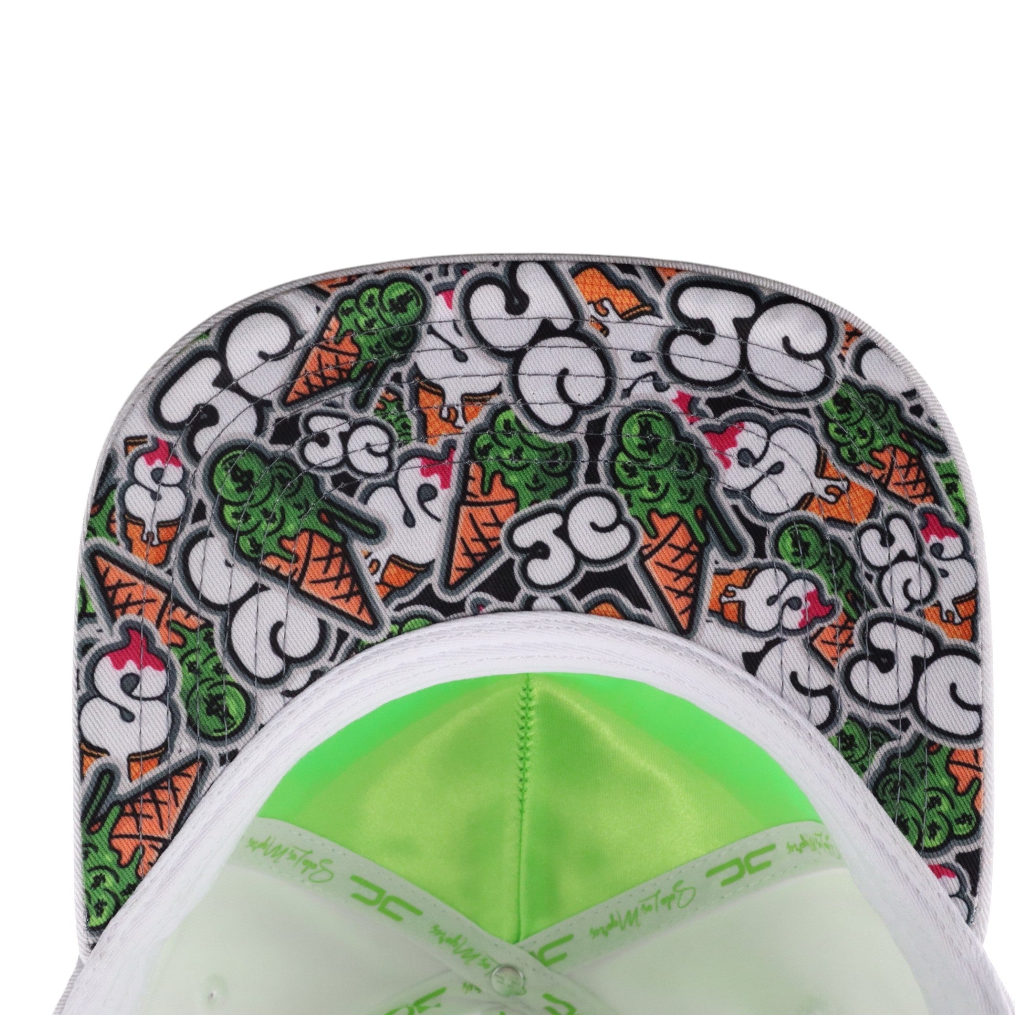GORRA JC HATS ICE CREAM WHITE
