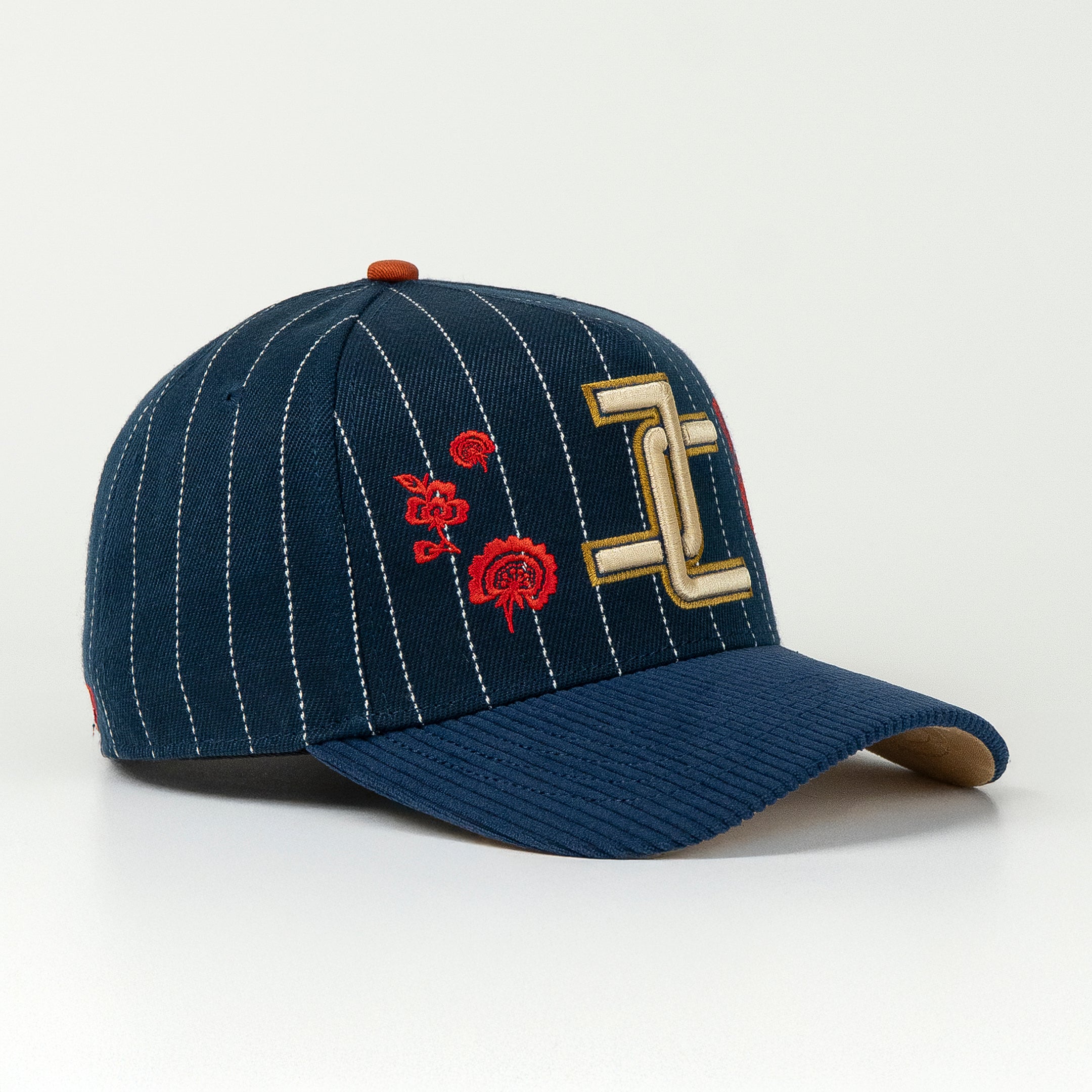 Gorra JC Hats ROOSTER BLUE de Tela | Snapback Visera Curva