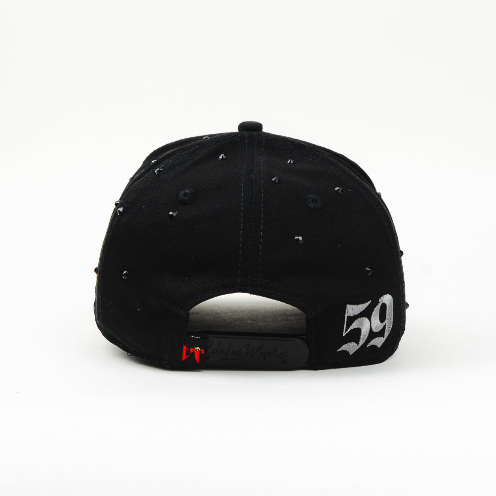 GORRA JC HATS CT ENDIAMANTADO BLACK