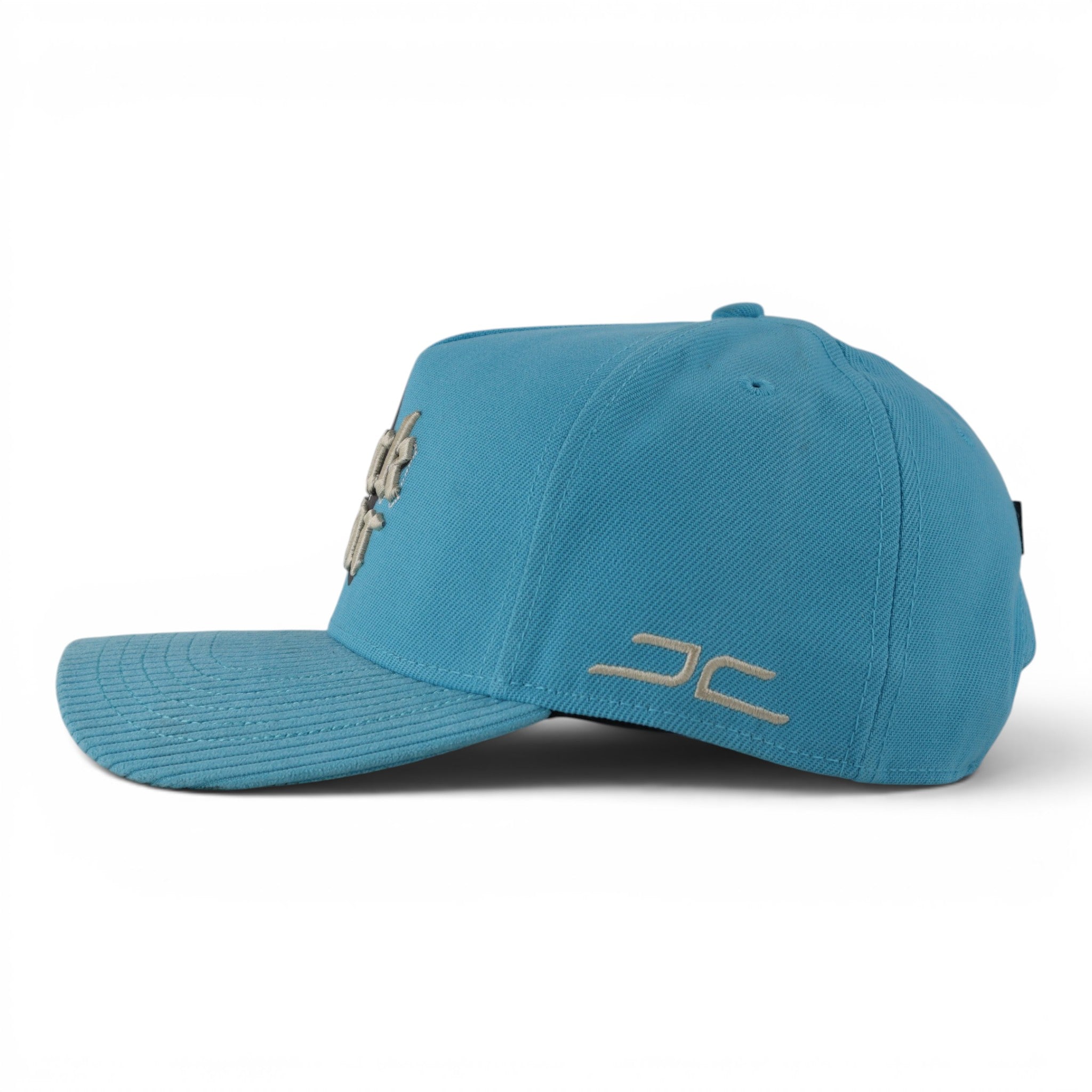 GORRA JC HATS ROCK STAR BLUE SKY VISOR CORDUROY