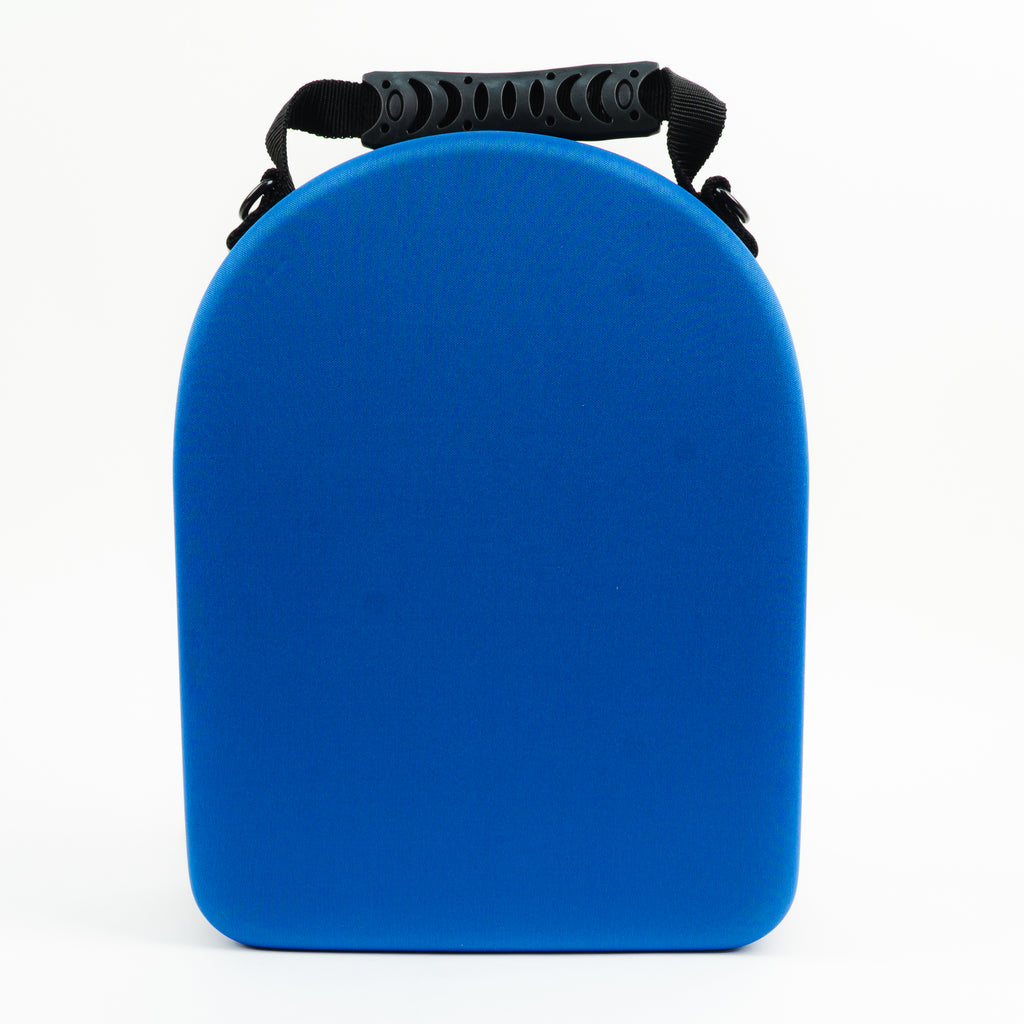 CARRIER JC HATS BLUE | Estuche Porta Gorras Azul con Interior Camo Gris