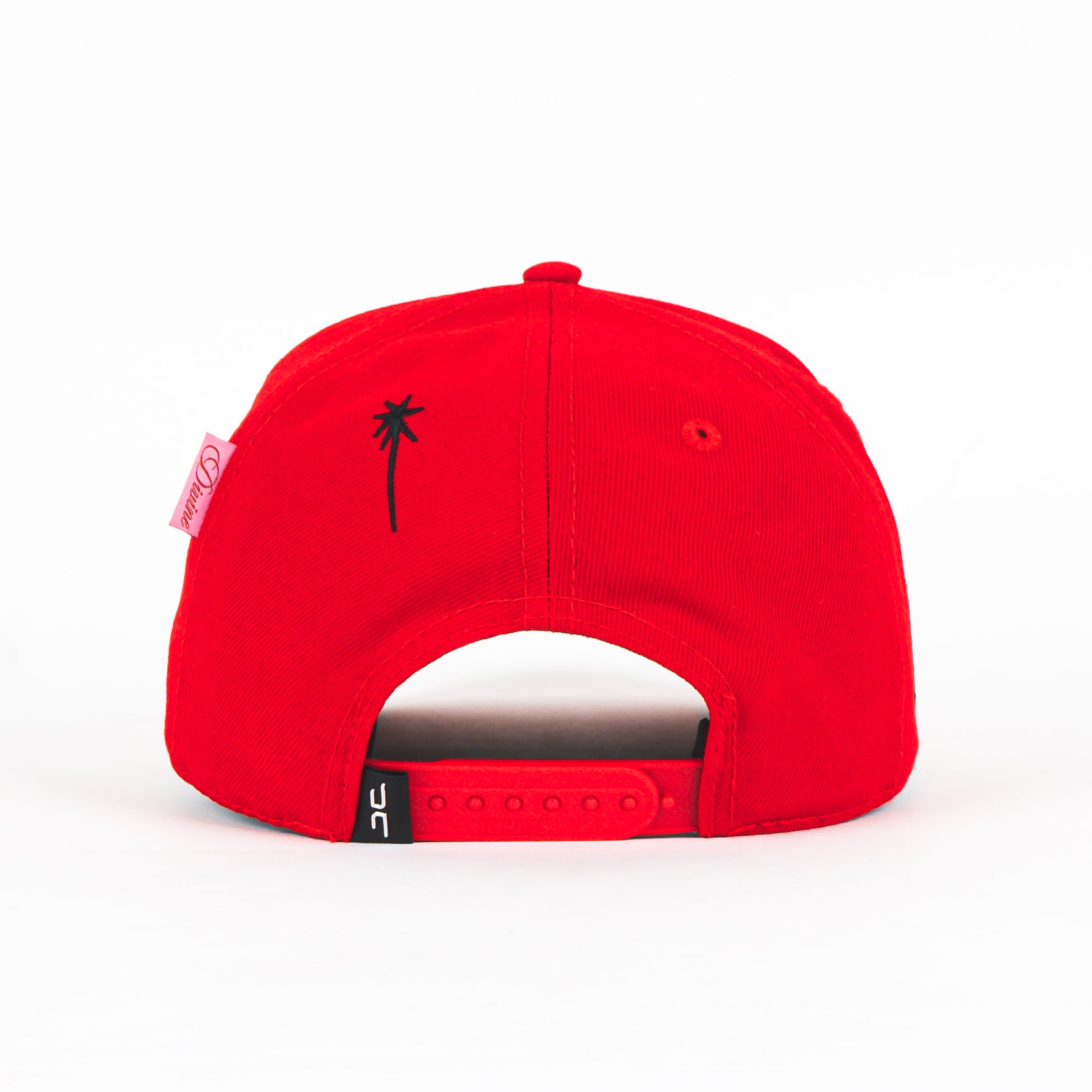 Gorra JC HATS DIVINE RED | Snapback Visera Curva