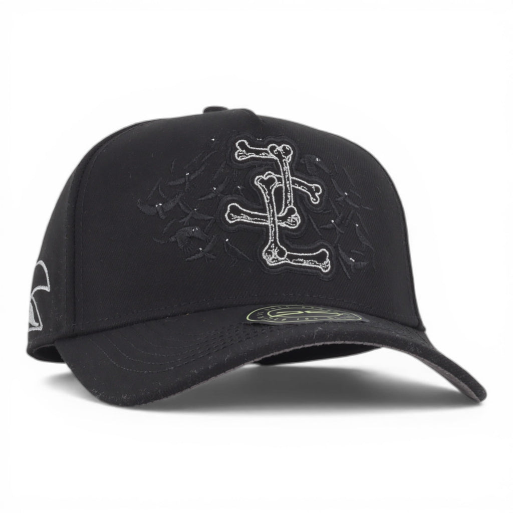 GORRA JC HATS JC BONES BLACK