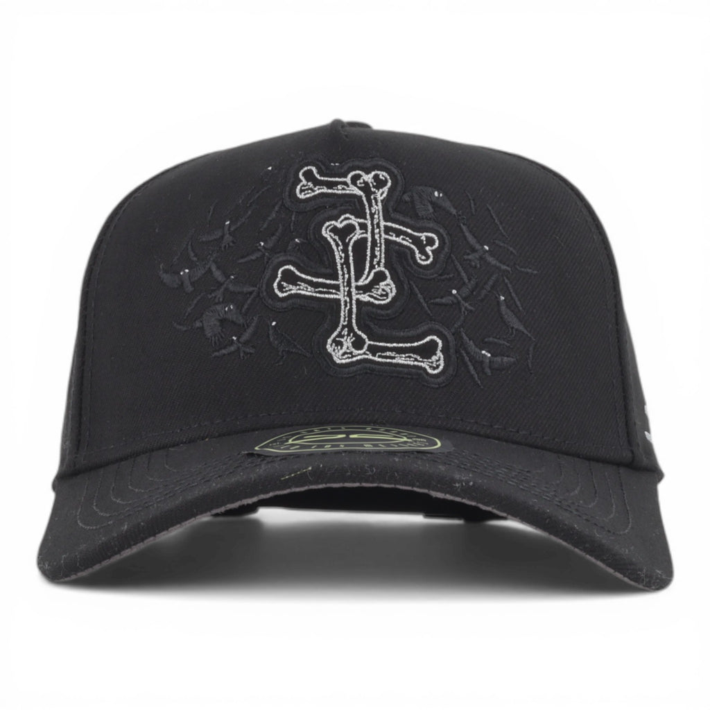 GORRA JC HATS JC BONES BLACK