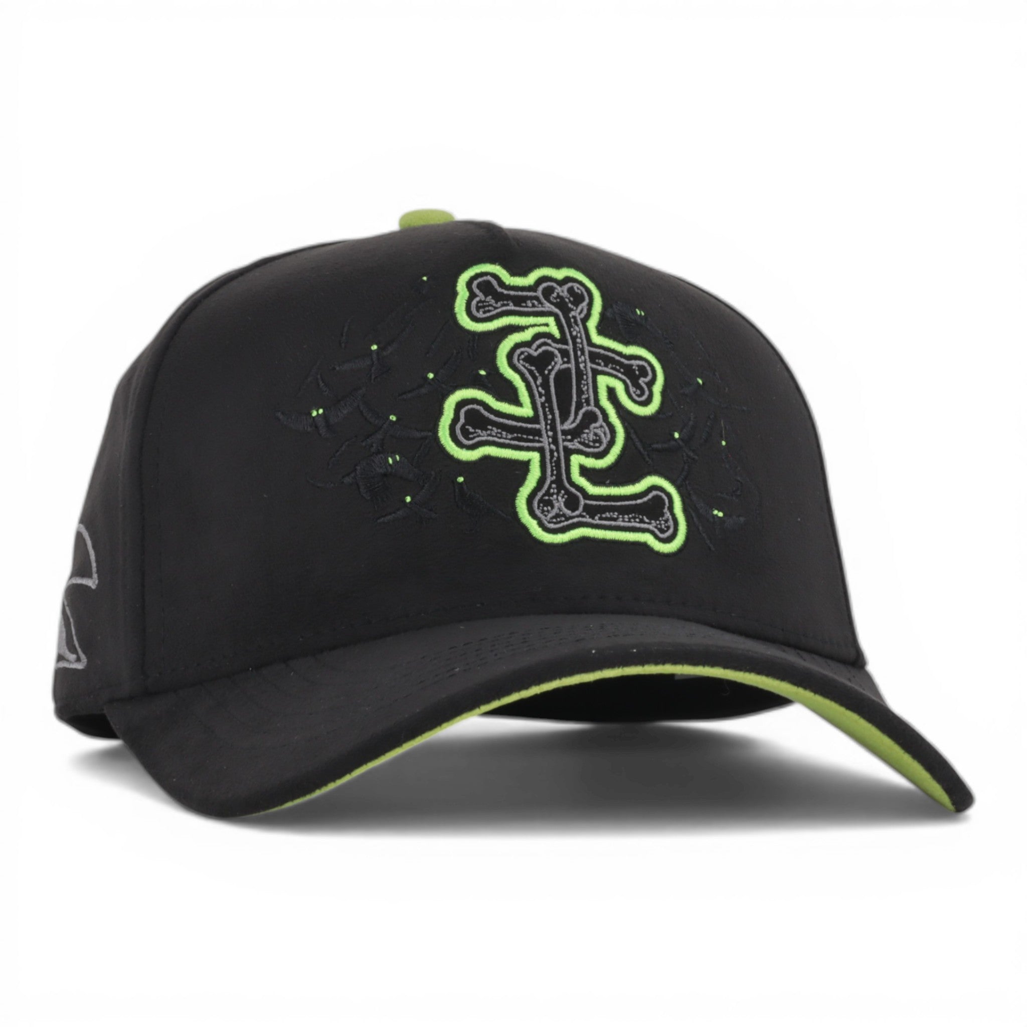 GORRA JC HATS JC BONES BLACK/NEON