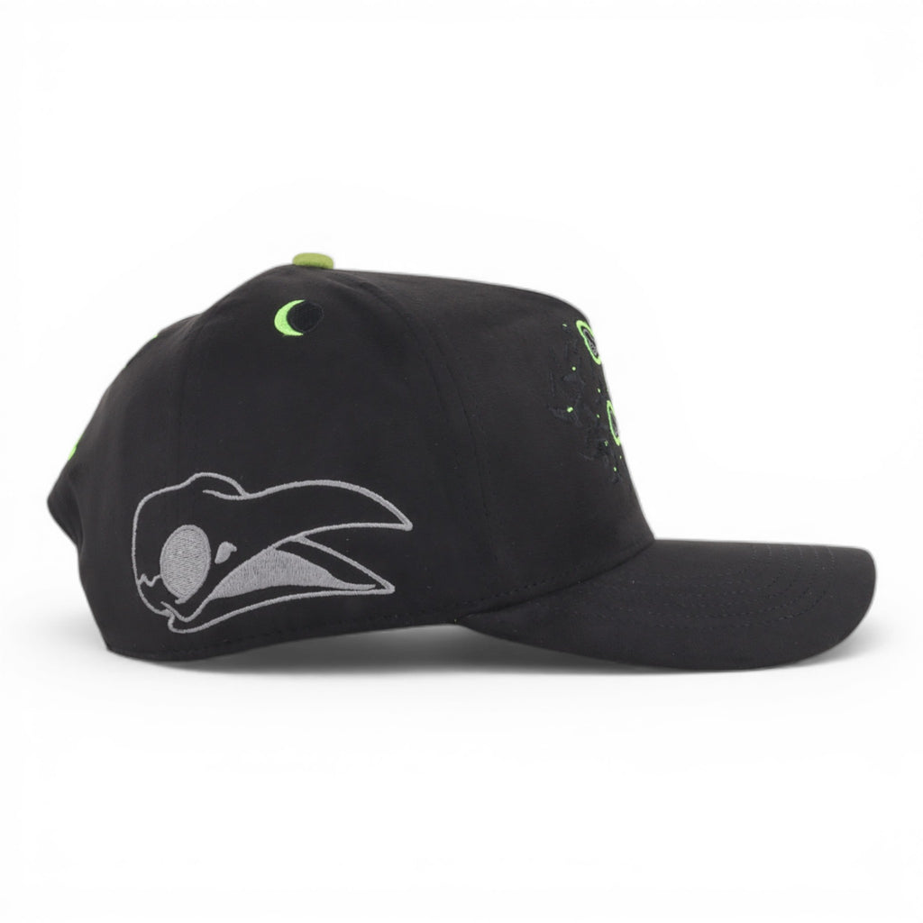 GORRA JC HATS JC BONES BLACK/NEON