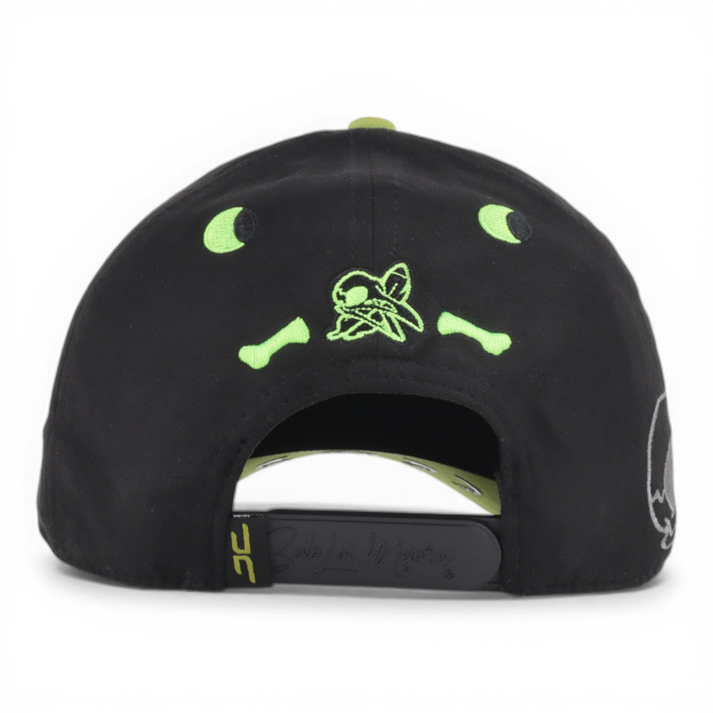 GORRA JC HATS JC BONES BLACK/NEON