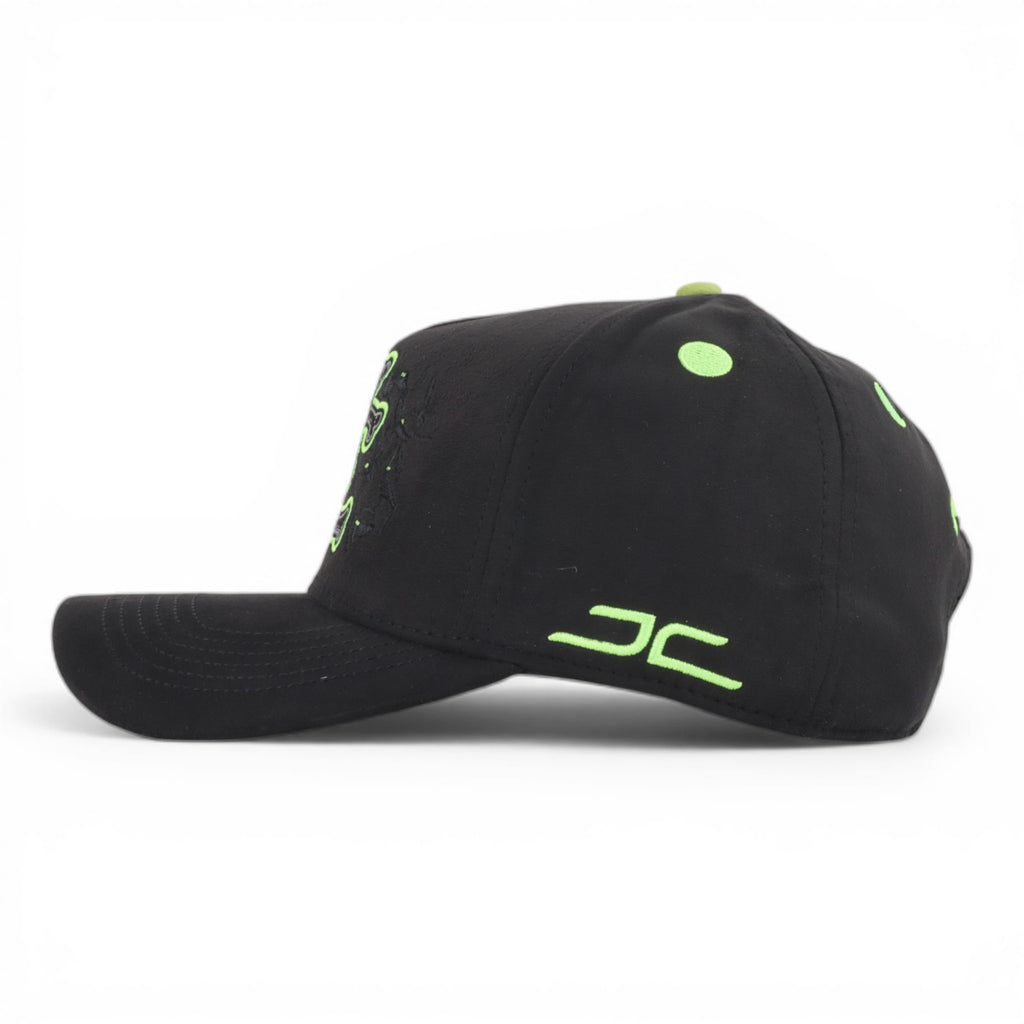 GORRA JC HATS JC BONES BLACK/NEON