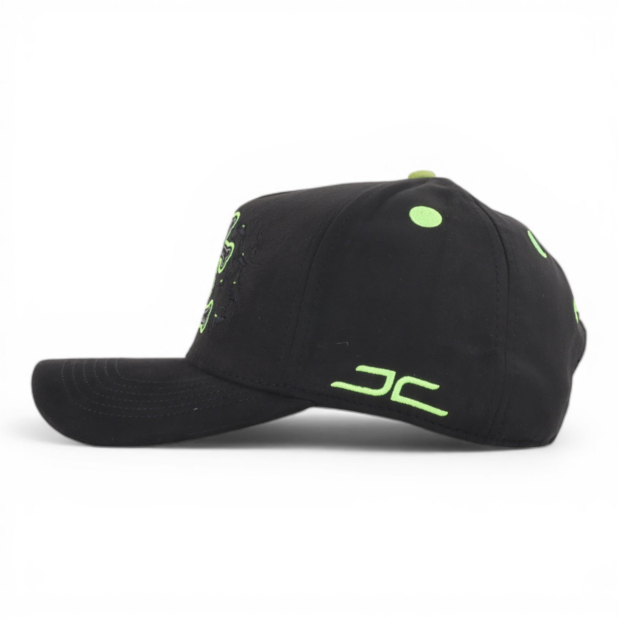 GORRA JC HATS JC BONES BLACK/NEON