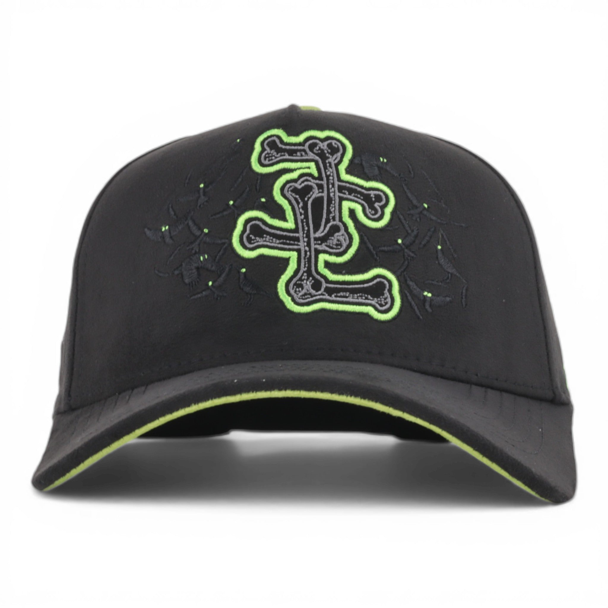 GORRA JC HATS JC BONES BLACK/NEON