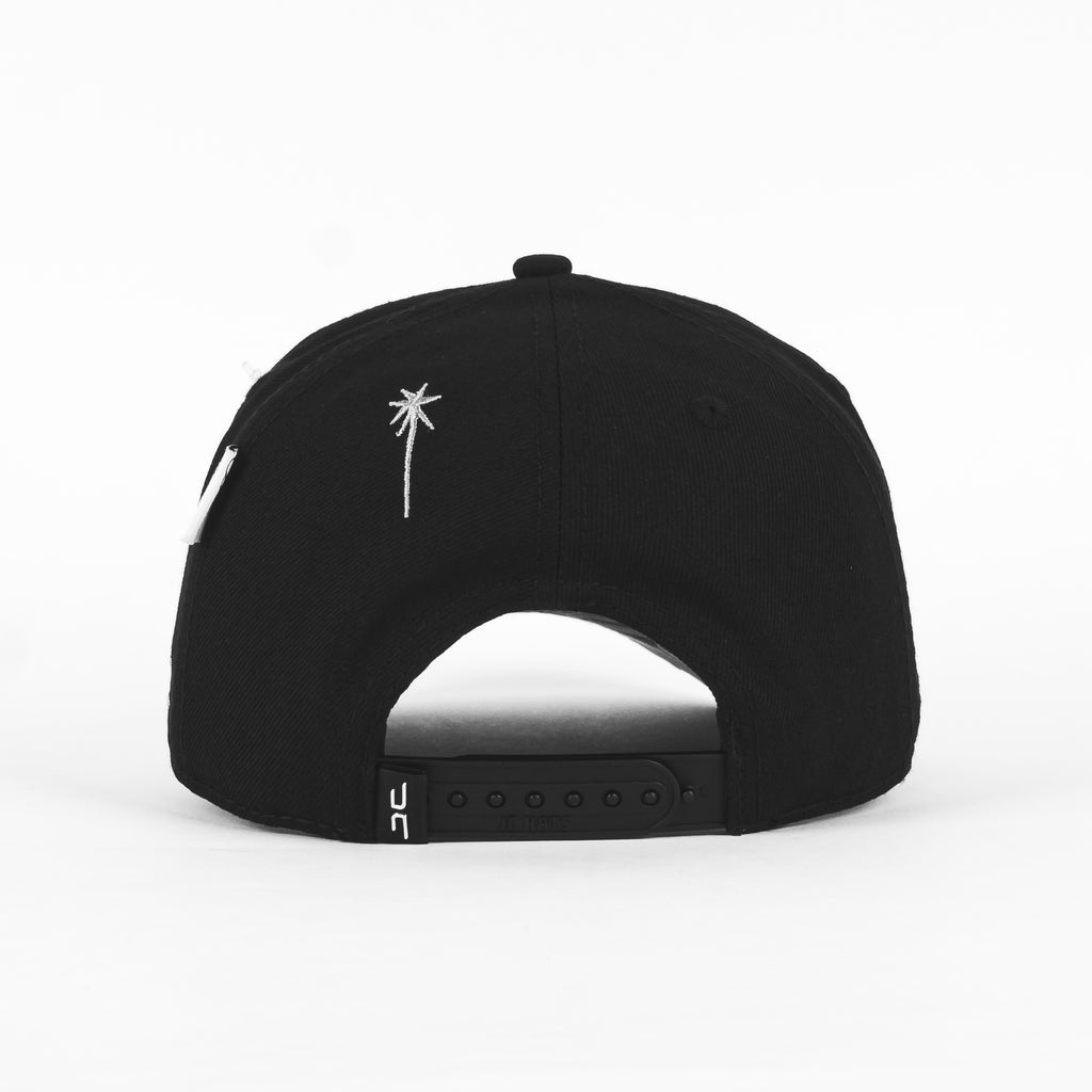 Gorra JC HATS DIVINE BLACK | Snapback Visera Curva