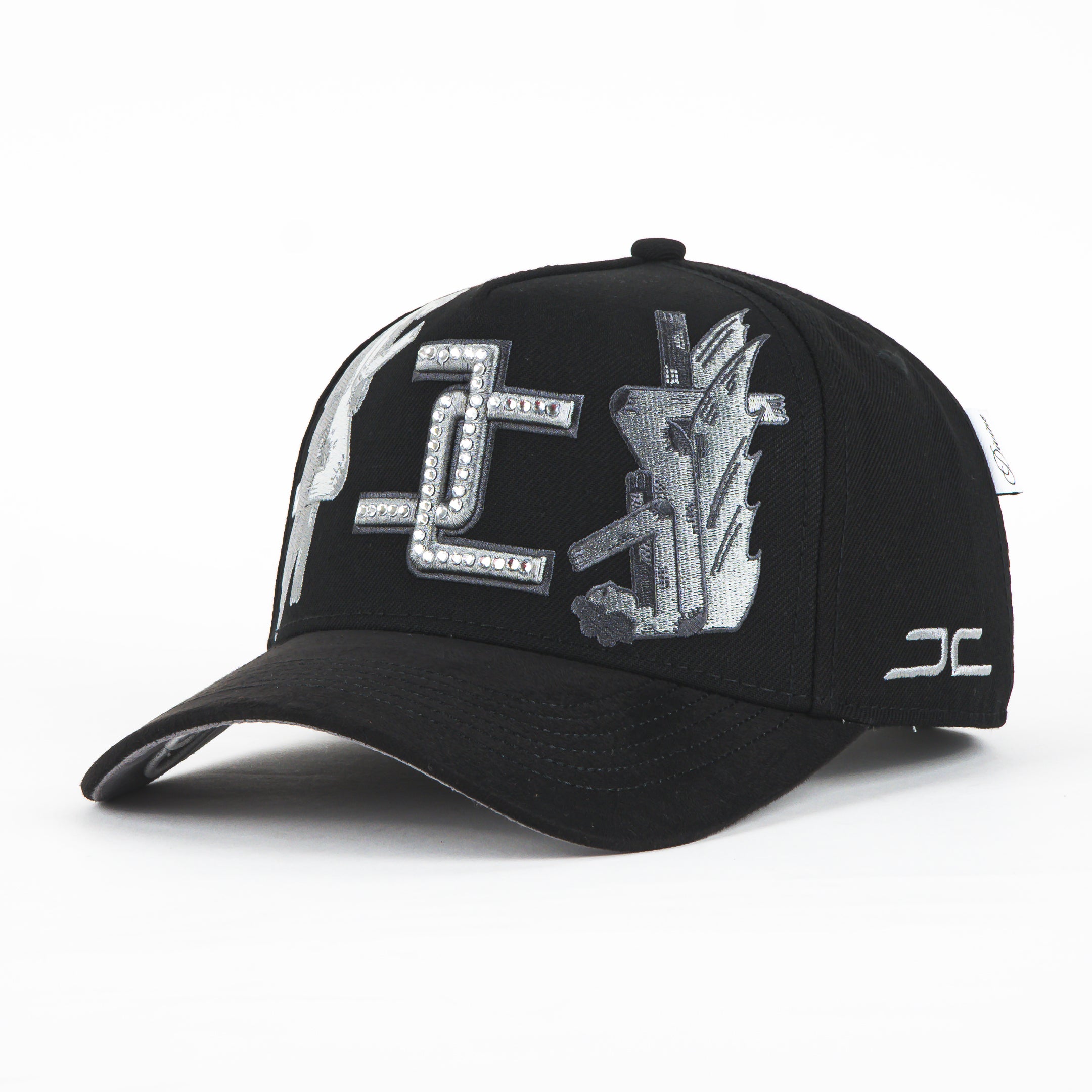 Gorra JC HATS DIVINE BLACK | Snapback Visera Curva