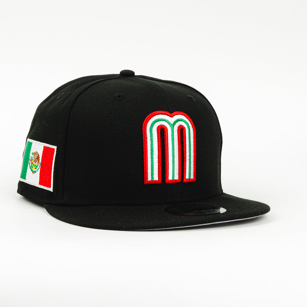 GORRA NEW ERA SNAPBACK MEXICO BLACK RED