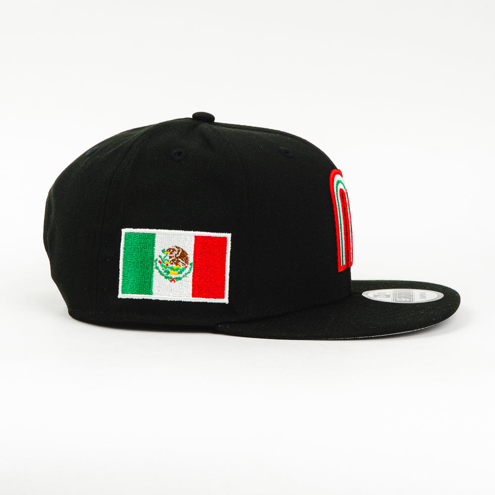 GORRA NEW ERA SNAPBACK MEXICO BLACK RED