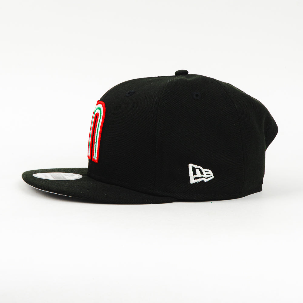 GORRA NEW ERA SNAPBACK MEXICO BLACK RED