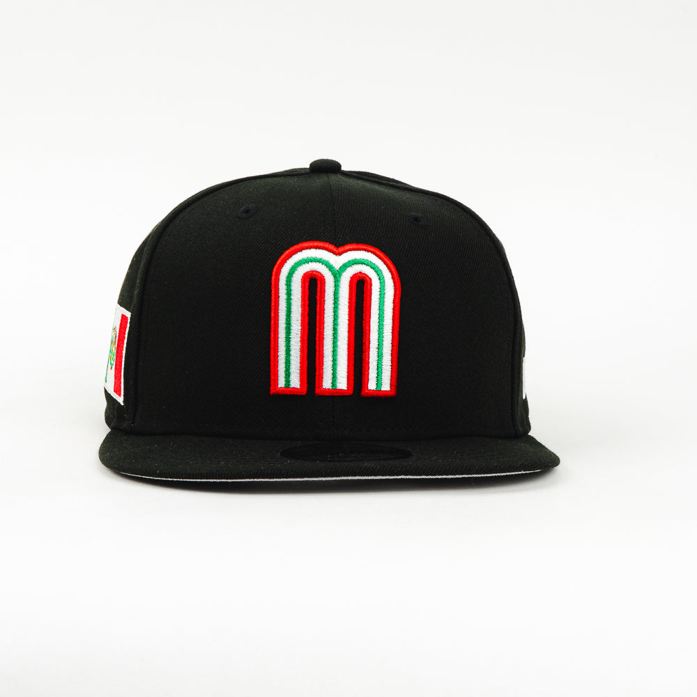 GORRA NEW ERA SNAPBACK MEXICO BLACK RED