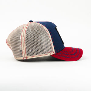 GORRA GOORIN BROS THE STALLION NAVY/WINE