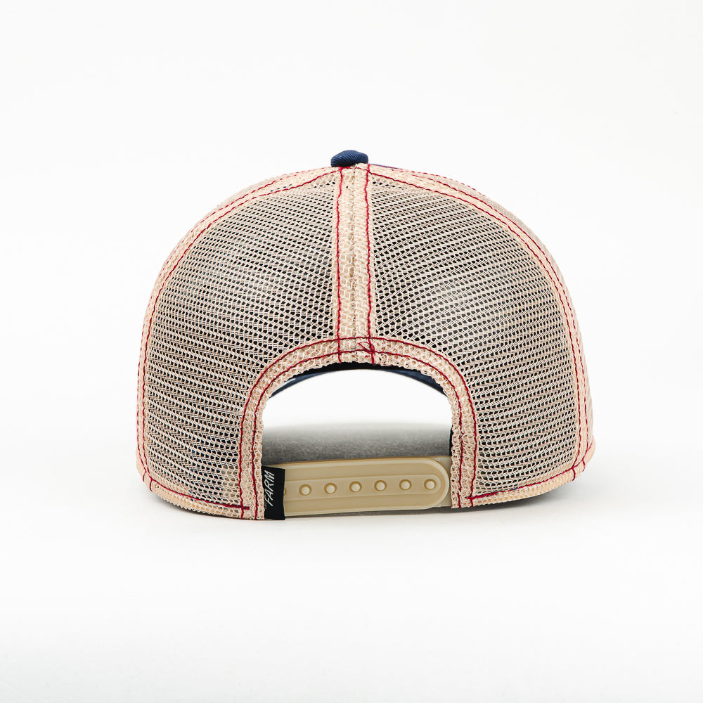 GORRA GOORIN BROS THE STALLION NAVY/WINE