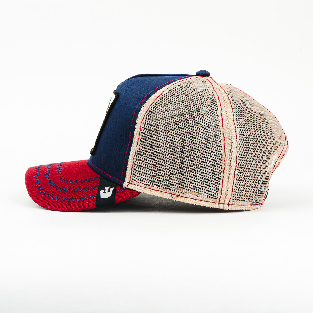 GORRA GOORIN BROS THE STALLION NAVY/WINE
