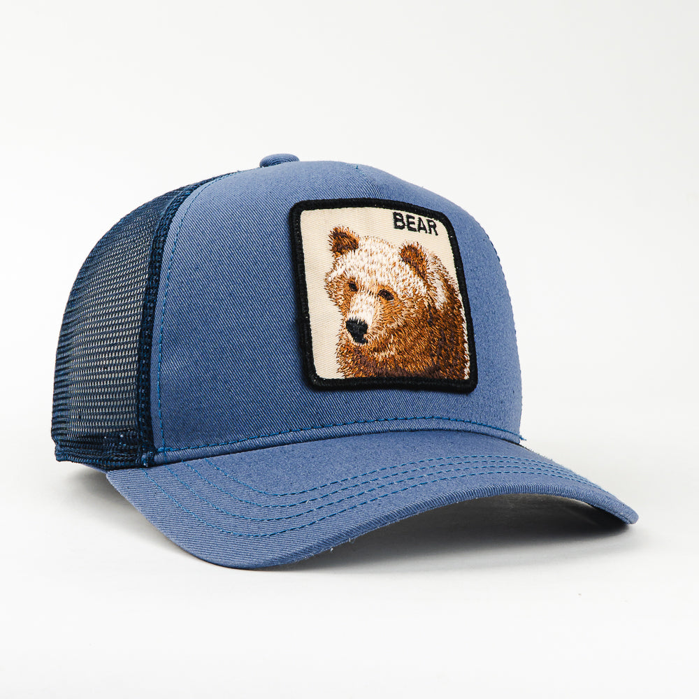 GORRA GOORIN BROS BEAR GRIZZLY BLUE