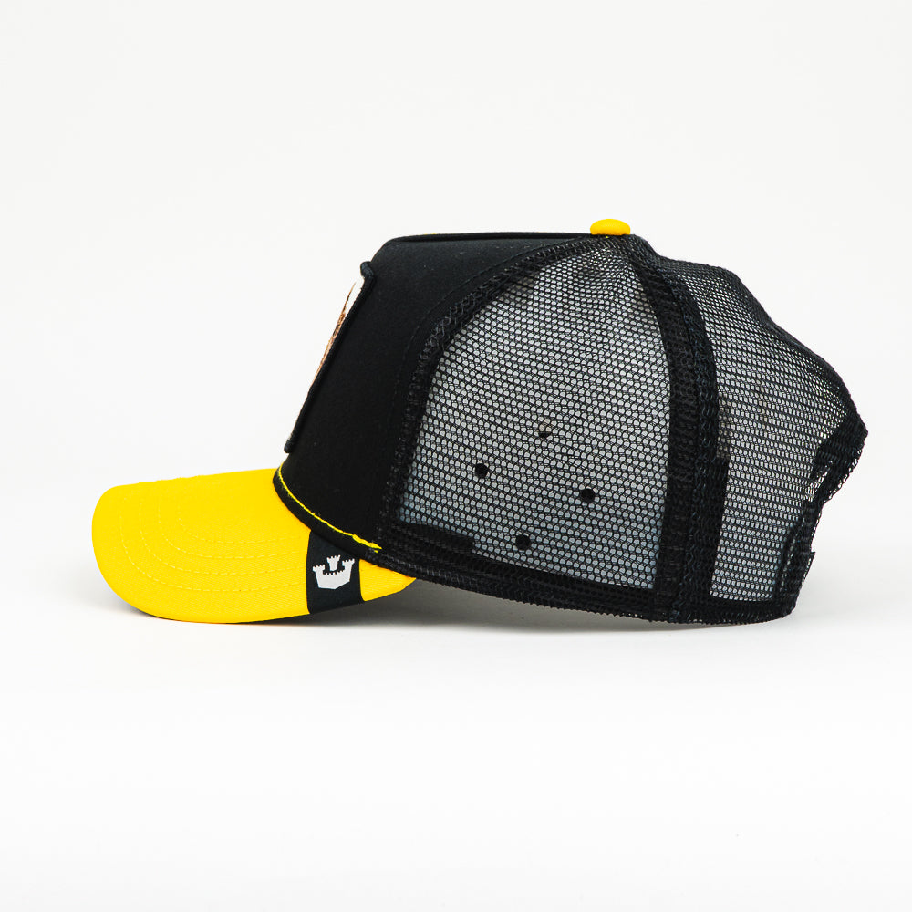 GORRA GOORIN BROS THE KING LION BLK/YEL