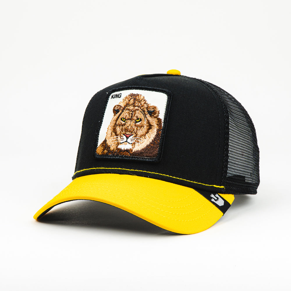 GORRA GOORIN BROS THE KING LION BLK/YEL