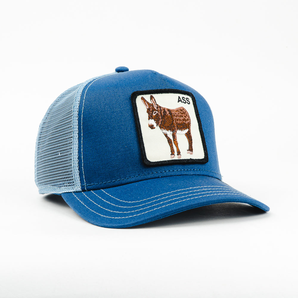 GORRA GOORIN BROS THE ASS BLUE/WHT