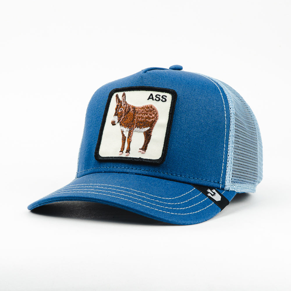 GORRA GOORIN BROS THE ASS BLUE/WHT