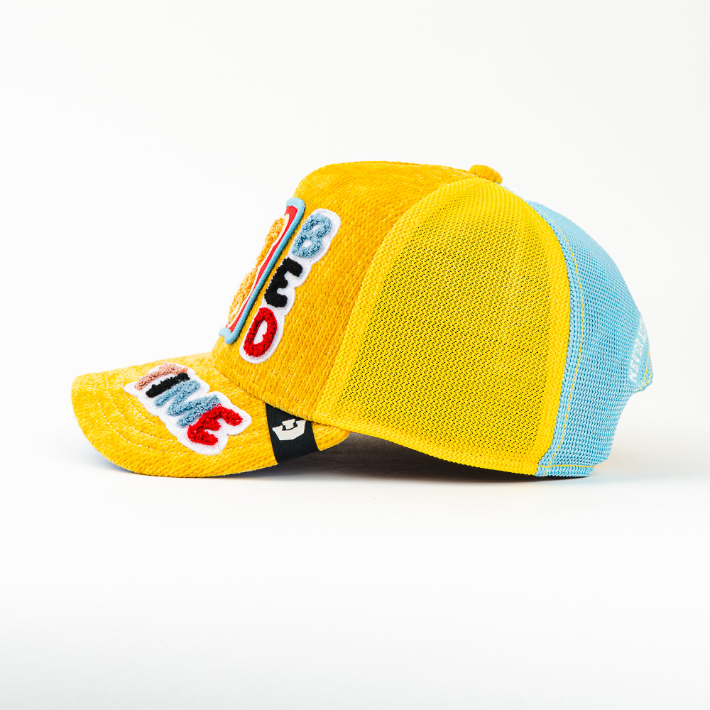 GORRA GOORIN BROS BED TIME OSO MESH YELLOW