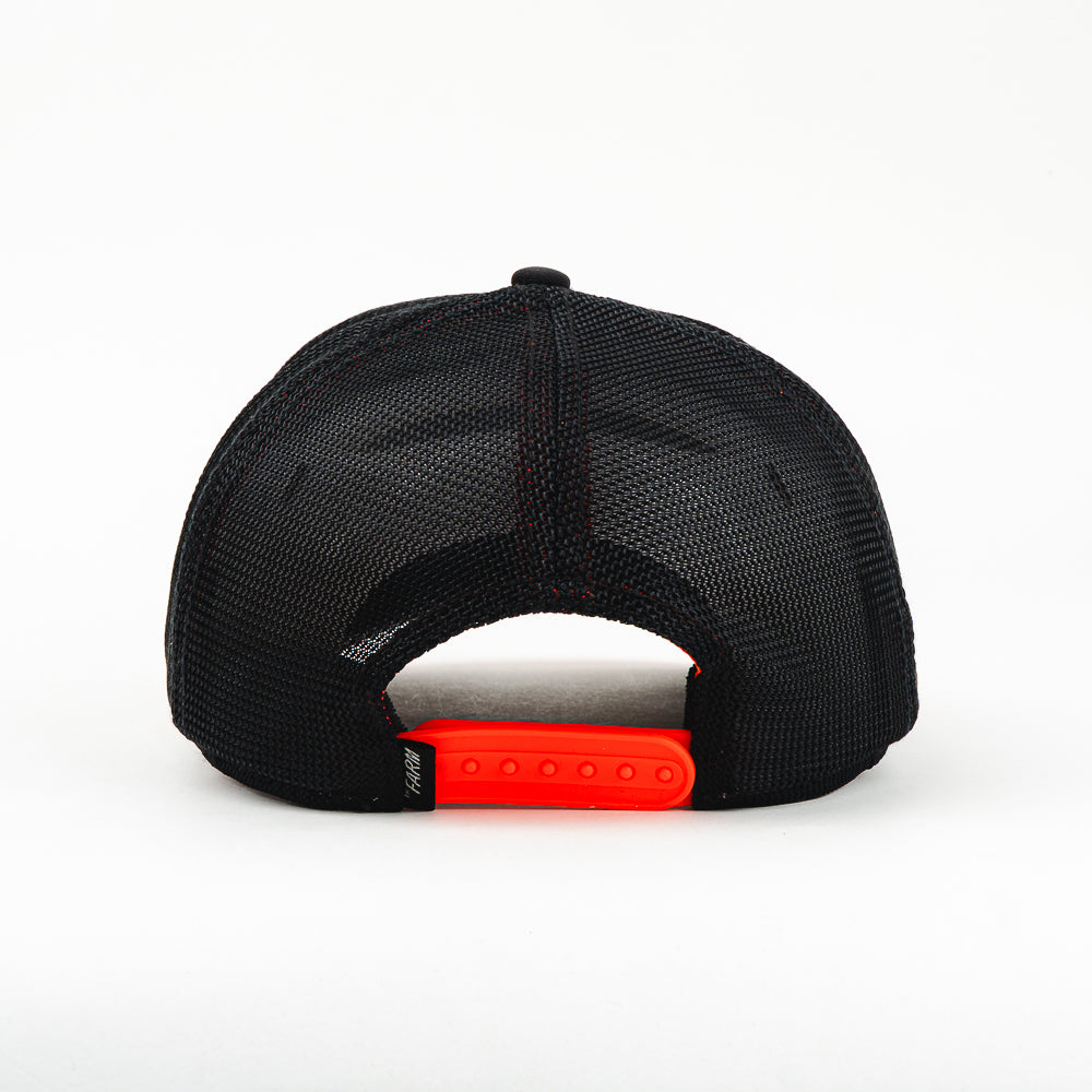 GORRA GOORIN BROS DARK SHINES PANTHER BLK/ORG NEON