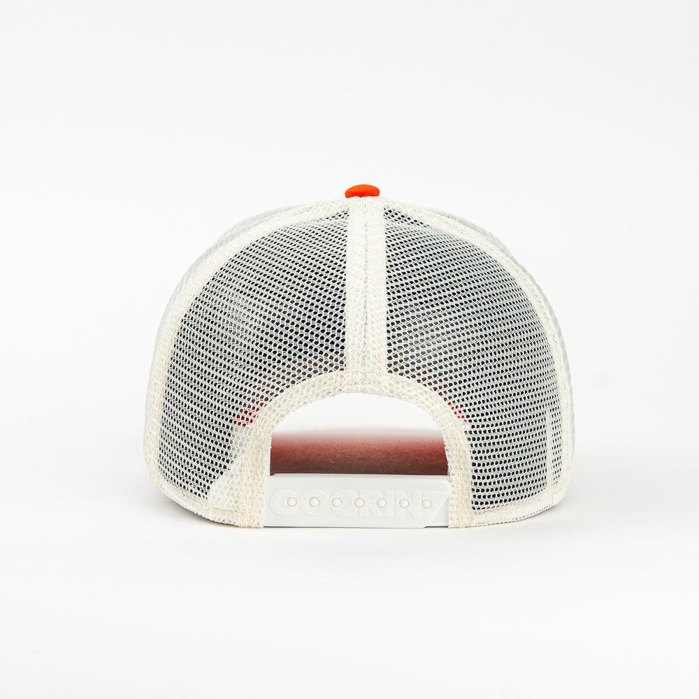 GORRA GOORIN BROS HIM GOAT  WHITE/ORAGE