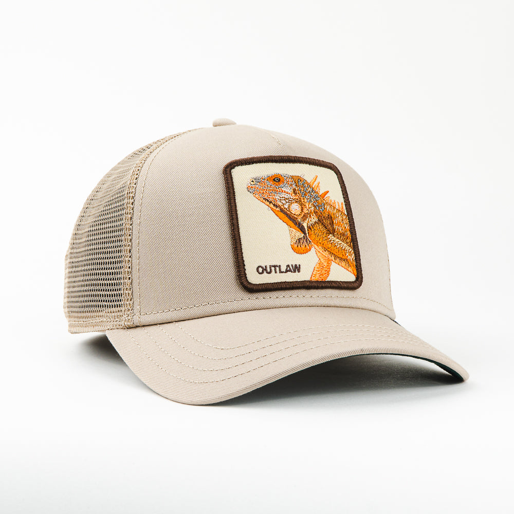 GORRA GOORIN BROS LIZARD TOTAL BEIGE MESH