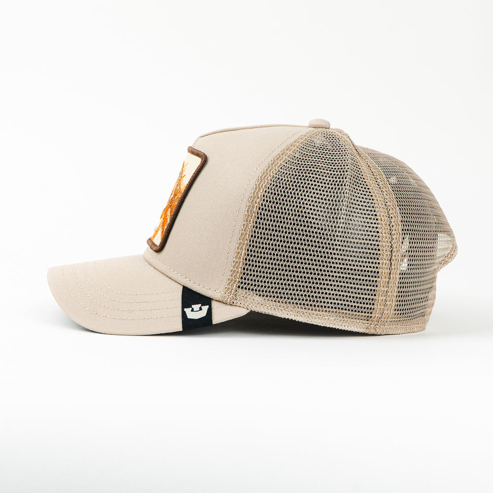 GORRA GOORIN BROS LIZARD TOTAL BEIGE MESH