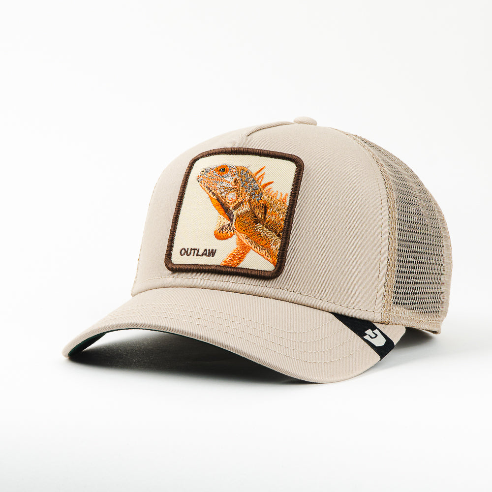 GORRA GOORIN BROS LIZARD TOTAL BEIGE MESH