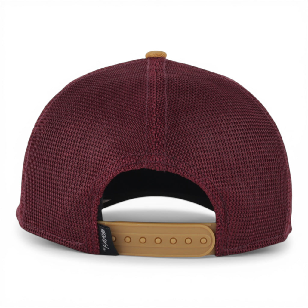 GORRA GOORIN BROS OWL WISE ASS WINE/MUST