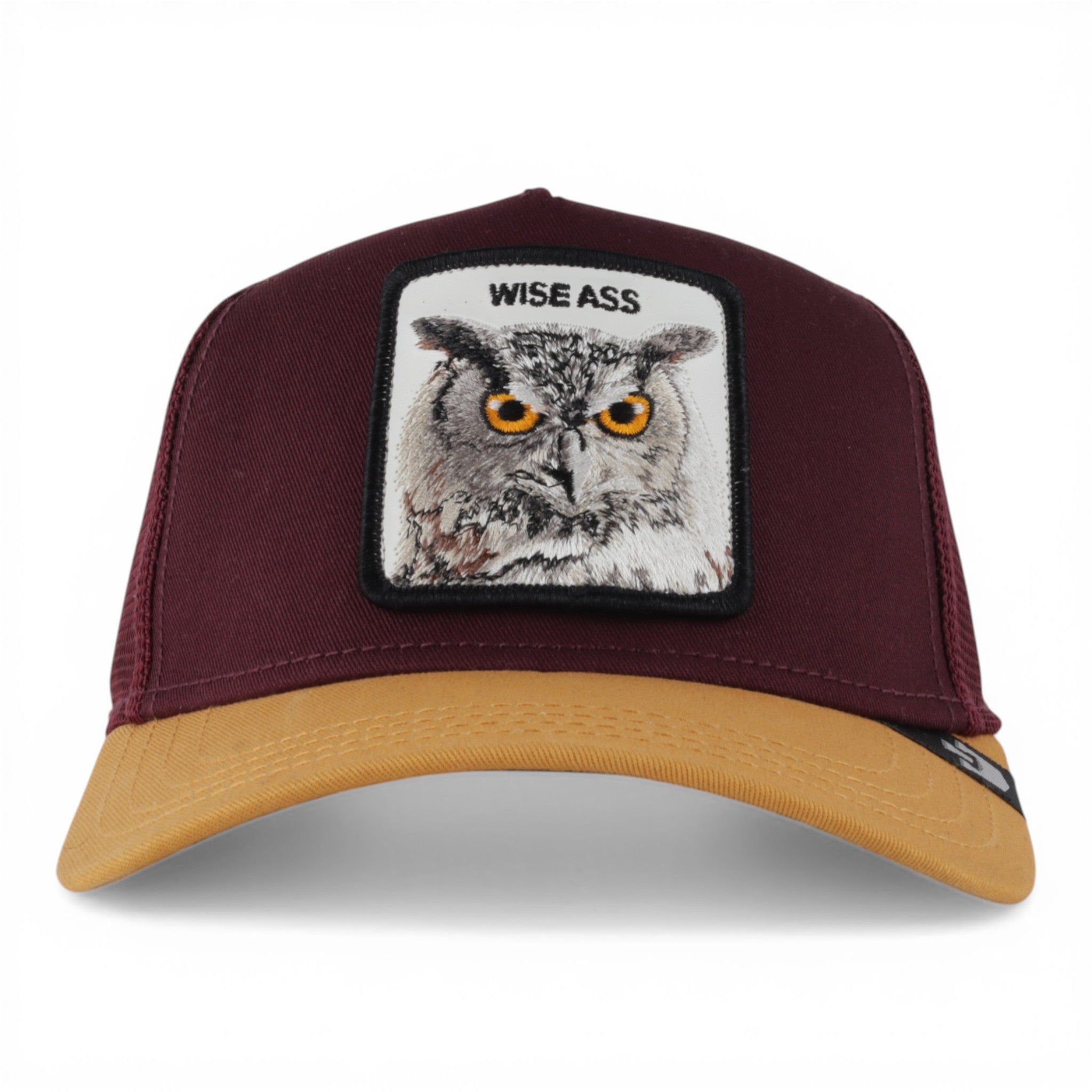 GORRA GOORIN BROS OWL WISE ASS WINE/MUST