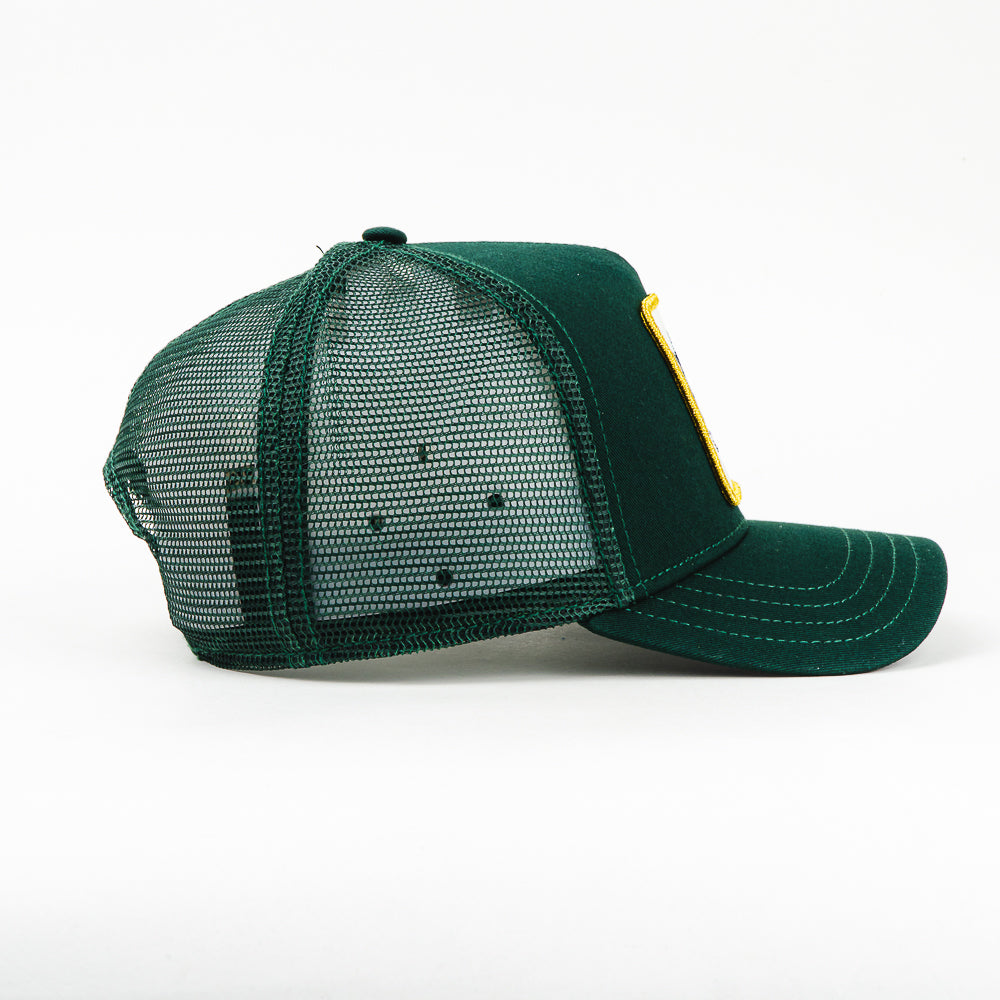 GORRA GOORIN BROS CASH COW GREEN MESH
