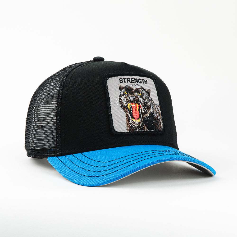 GORRA GOORIN BROS PANTHER STRENGTH BLK/BLUE