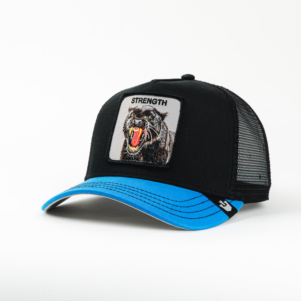 GORRA GOORIN BROS PANTHER STRENGTH BLK/BLUE