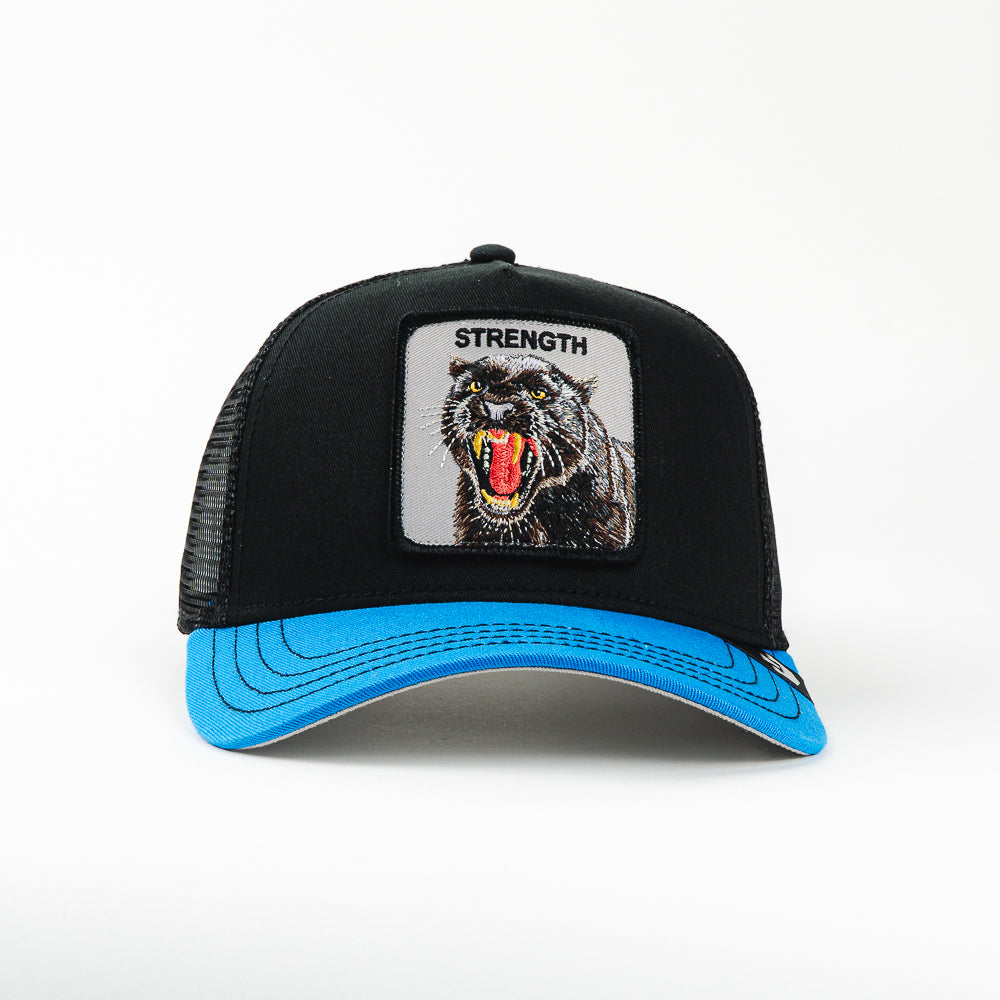 GORRA GOORIN BROS PANTHER STRENGTH BLK/BLUE
