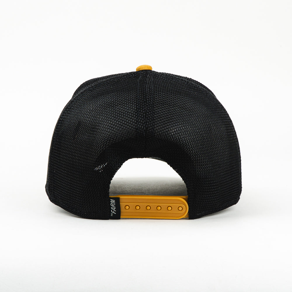 GORRA GOORIN BROS PIGEON HOMIE WHITE/MUSTARD